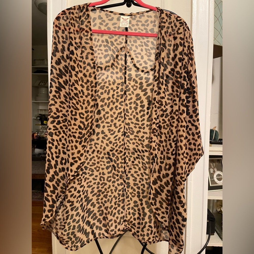 Leopard Kimono